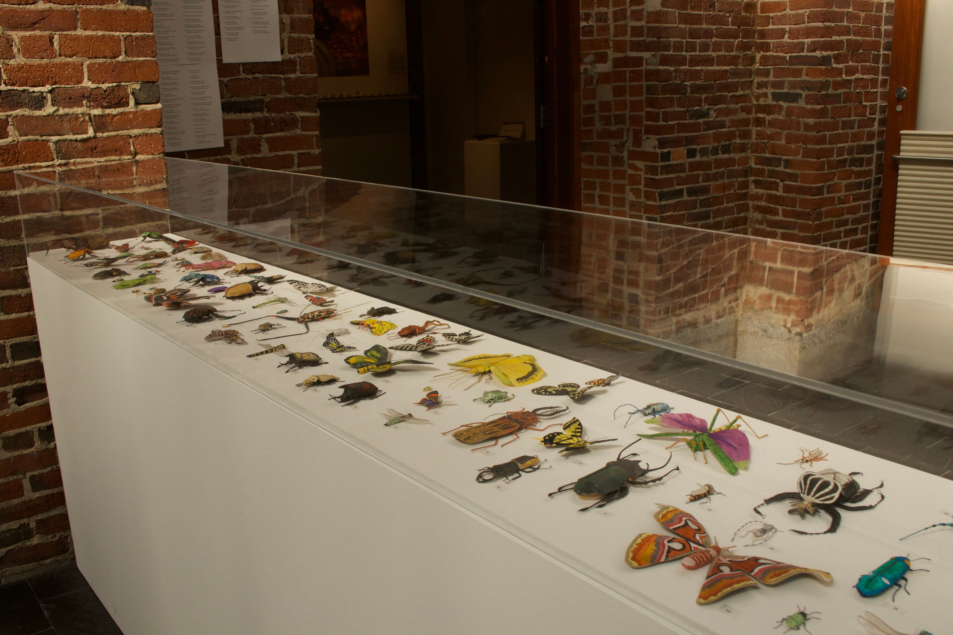 Students Try Bug-ified Menu and Exhibit