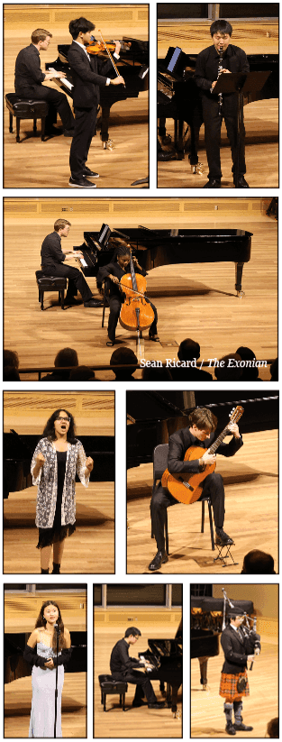 Exonians Perform in Fall Student Soloist Recital