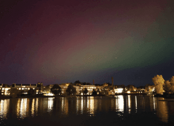 Exeter Community  Views Aurora Borealis
