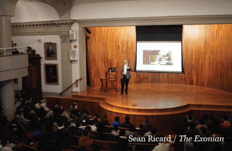 Michael Strano Talks Nanotechnology at Morning Assembly